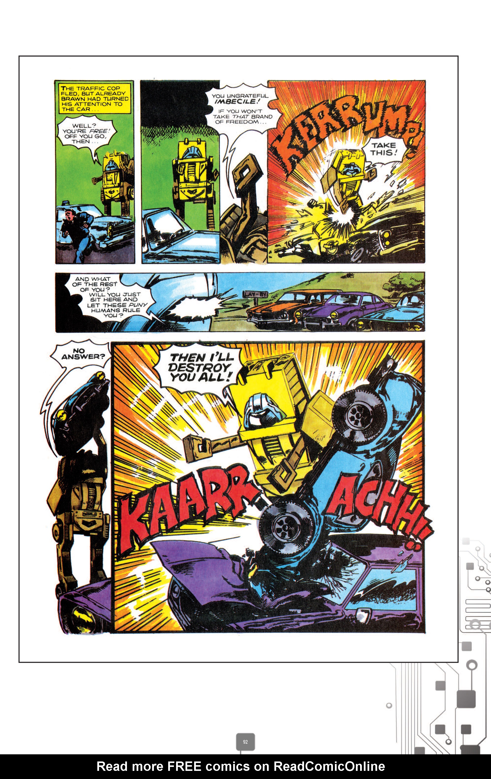 Read online The Transformers Classics UK comic -  Issue # TPB 1 - 93