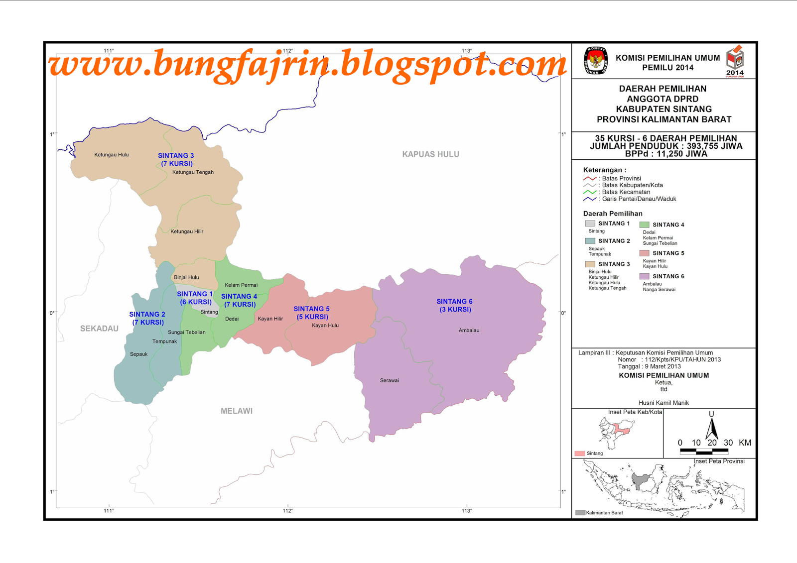 LEGISLATOR Caleg DPRD Kabupaten Sintang
