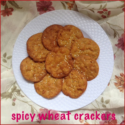 Spicy Wheat Crackers