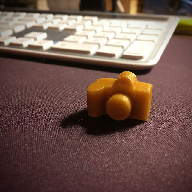 3D printed camera magnet via foobella.blogspot.com