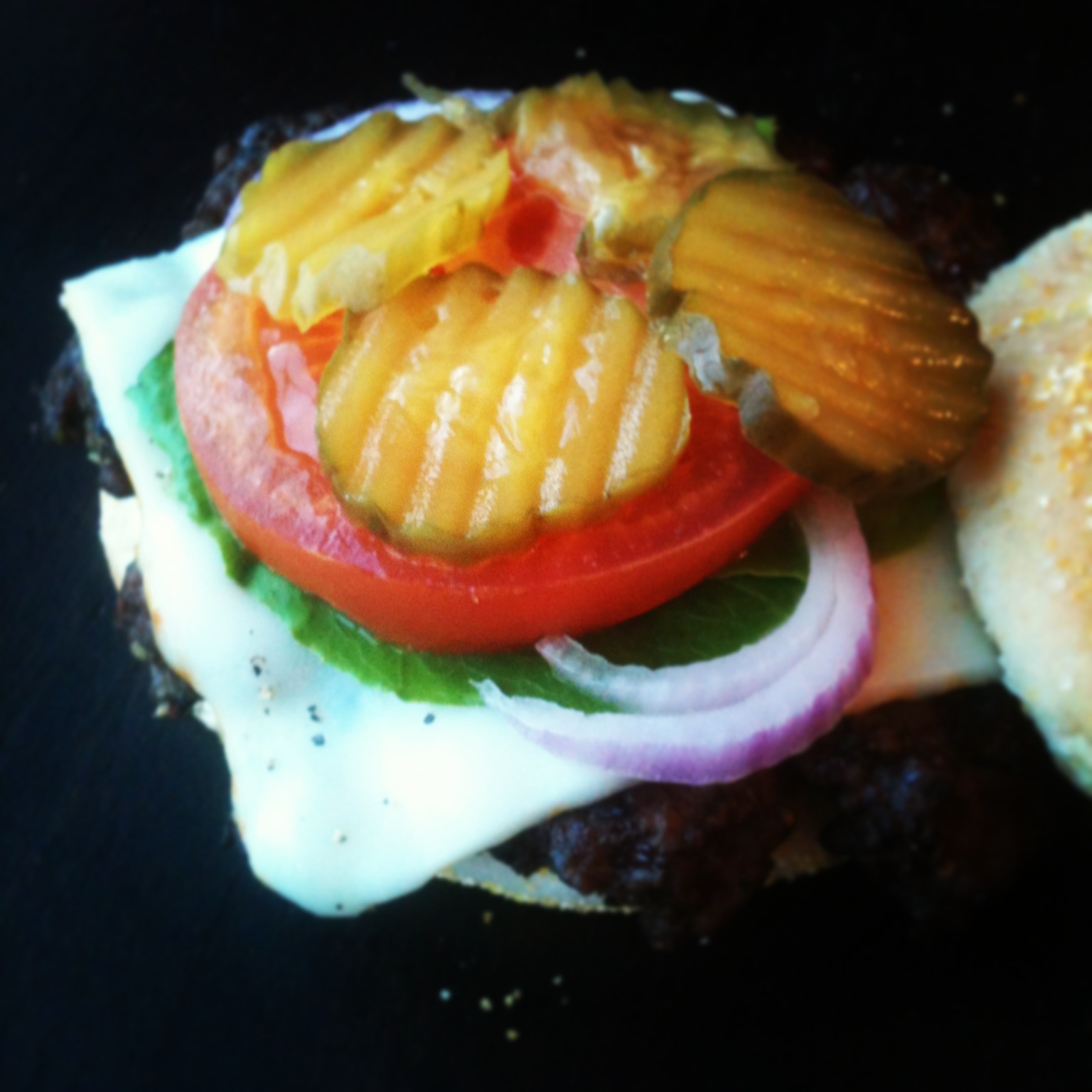 Butter & Chocolate Pesto Burgers