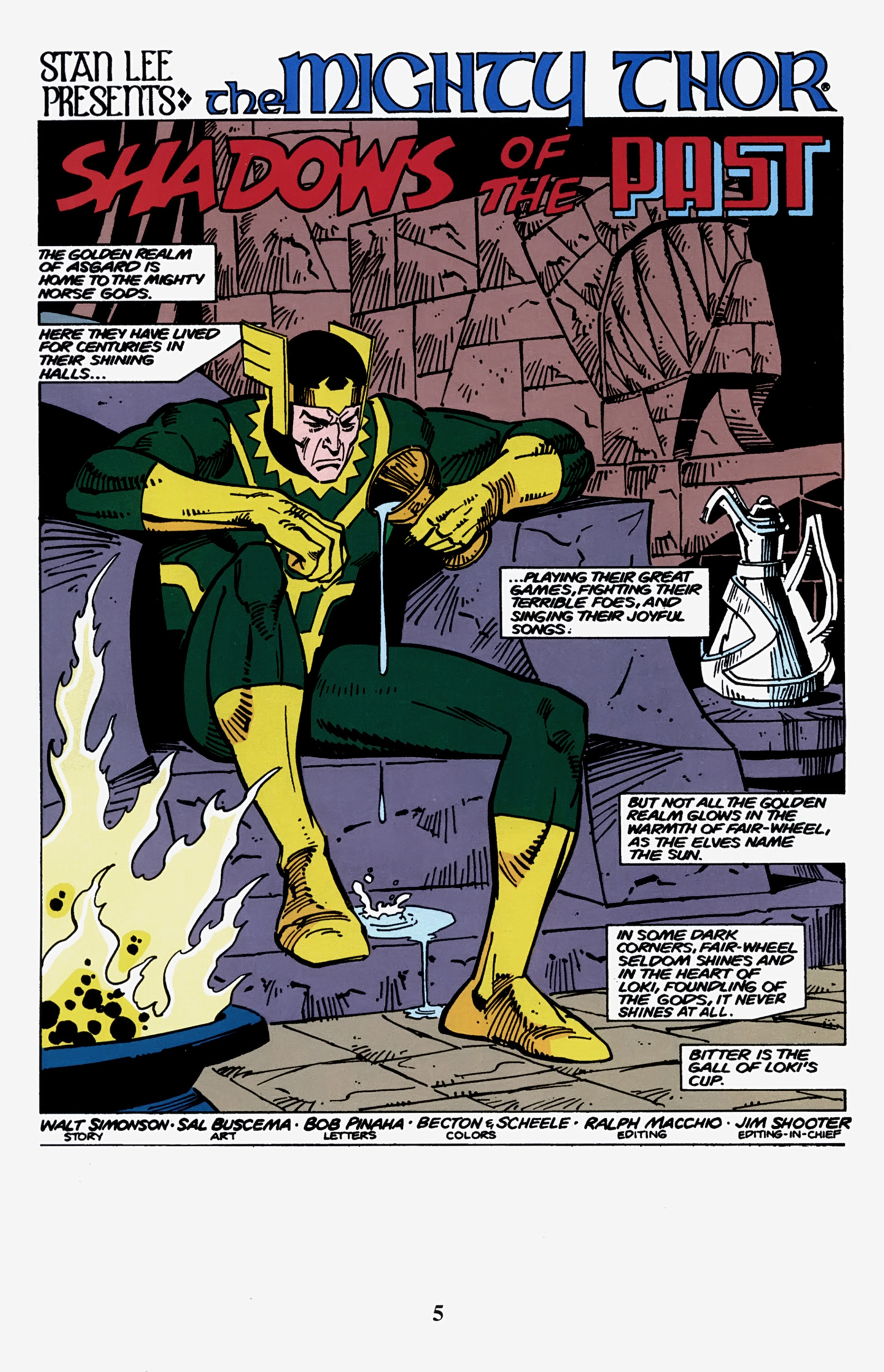 Read online Thor Visionaries: Walter Simonson comic -  Issue # TPB 5 - 7