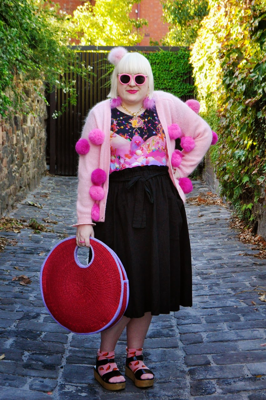 Fashion Hayley: Pink Pom Pom & WIN: Lime Crime Pink Velvet thanks to ...