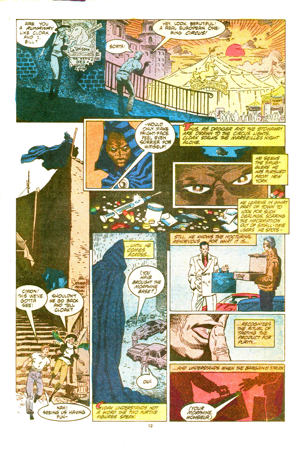 Read online Cloak and Dagger (1985) comic -  Issue #8 - 13