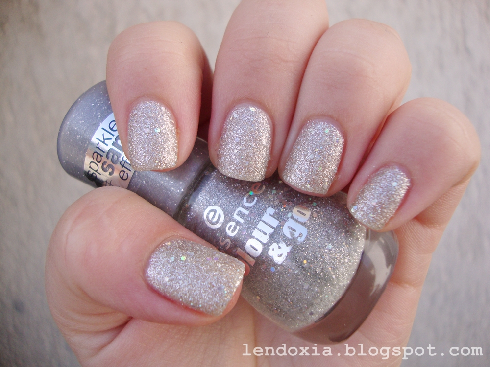 essence silver sand nail polish