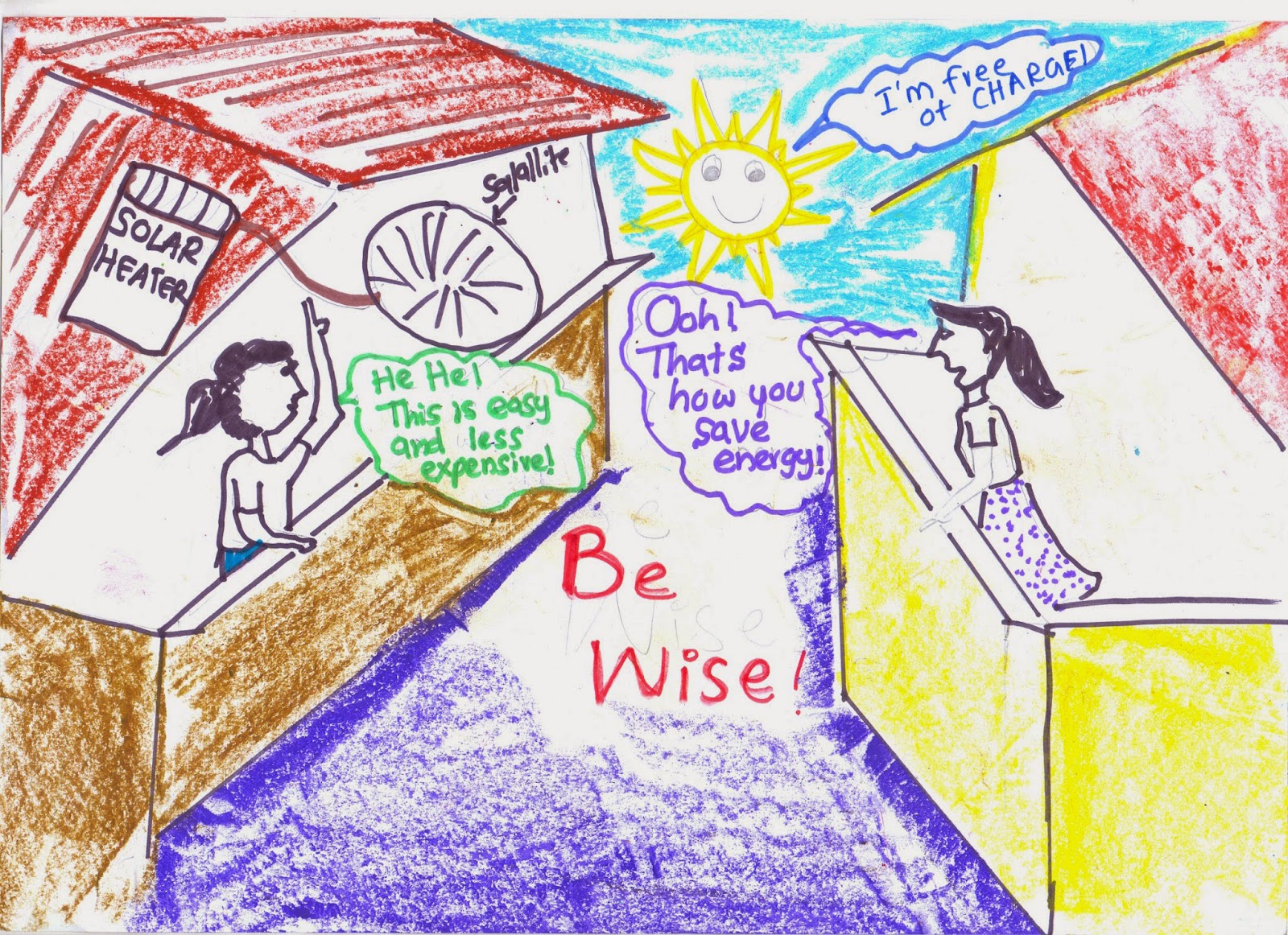 our cartoons to conserve energy