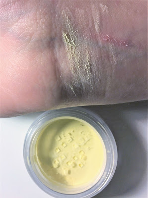 e.l.f. Mineral Booster Corrective Yellow swatch e.l.f. Mineral Booster Corrective Yellow swatch
