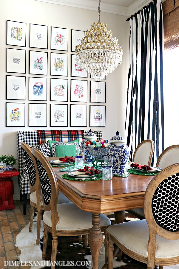 2017 Christmas Home Tour Part 3 Breakfast Nook Master