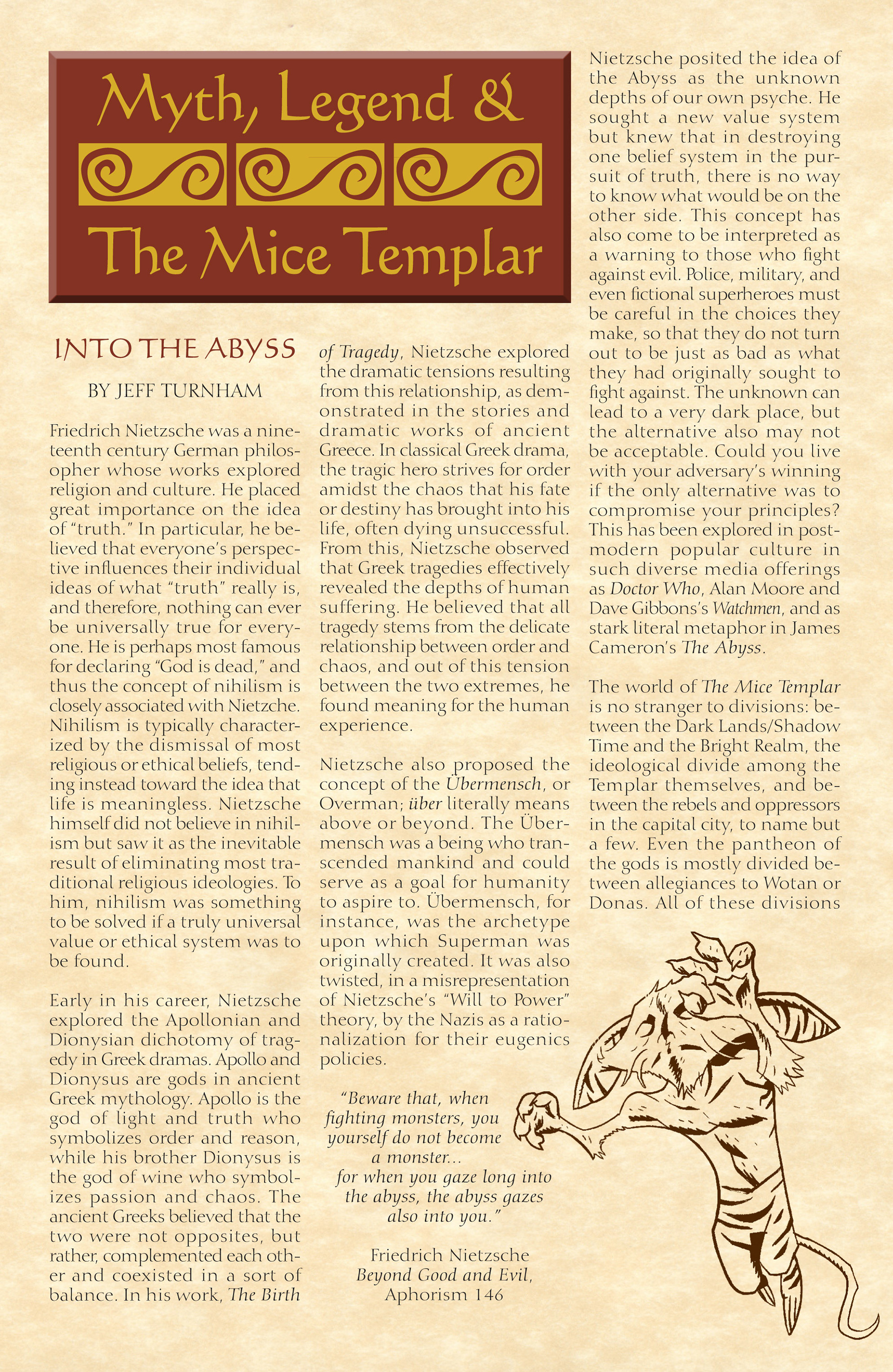 The Mice Templar Volume 4: Legend issue 14 - Page 46