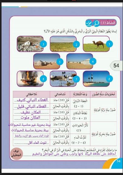 حل كتاب العلوم صف ثاني ابتدائي الفصل الاول