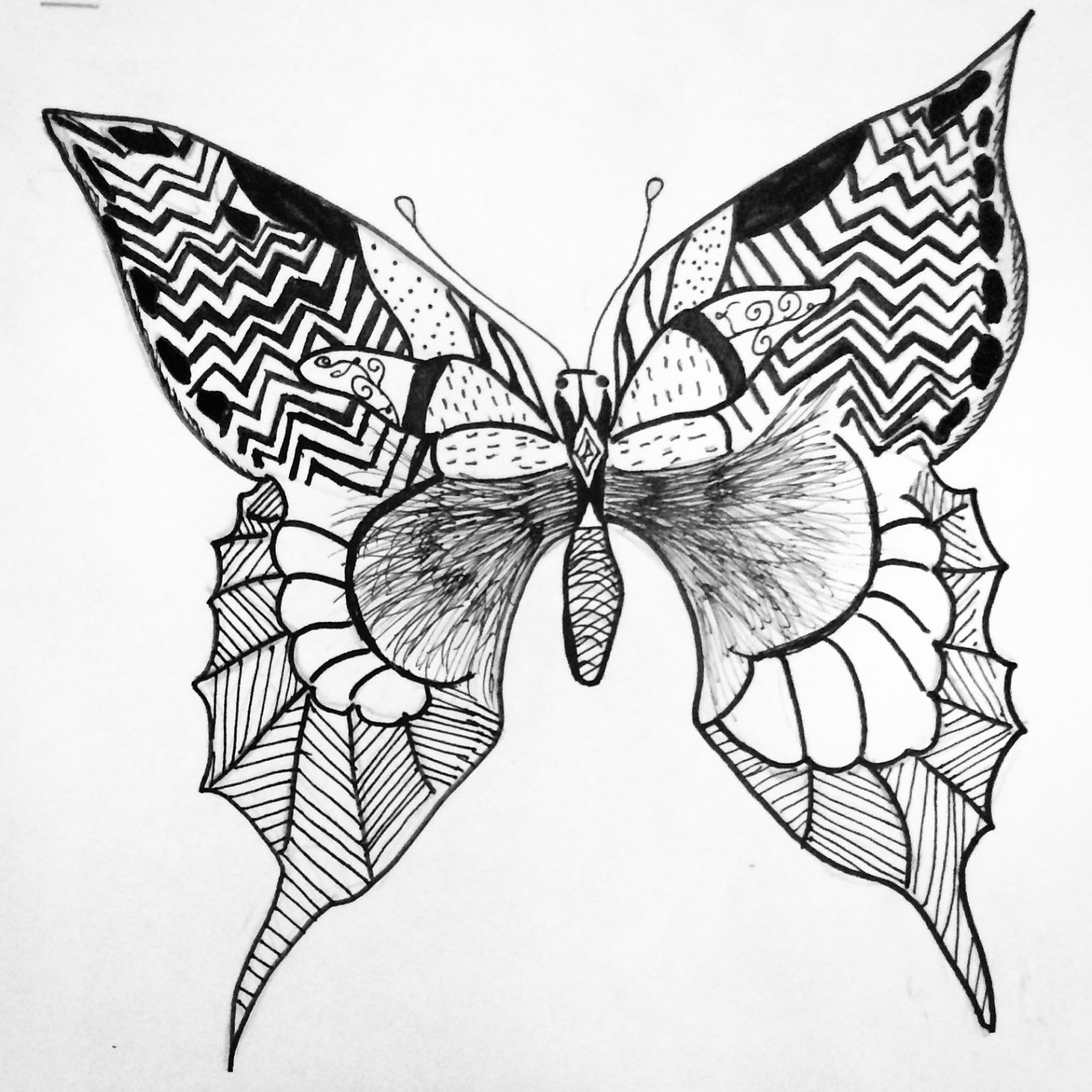 Art. Paper. Scissors. Glue! Line Design