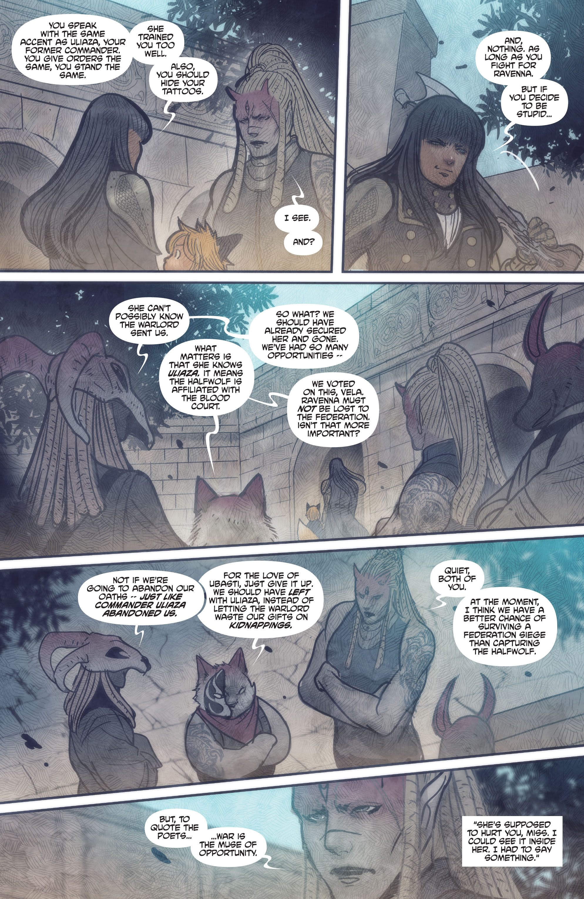 Read online Monstress comic -  Issue #27 - 13