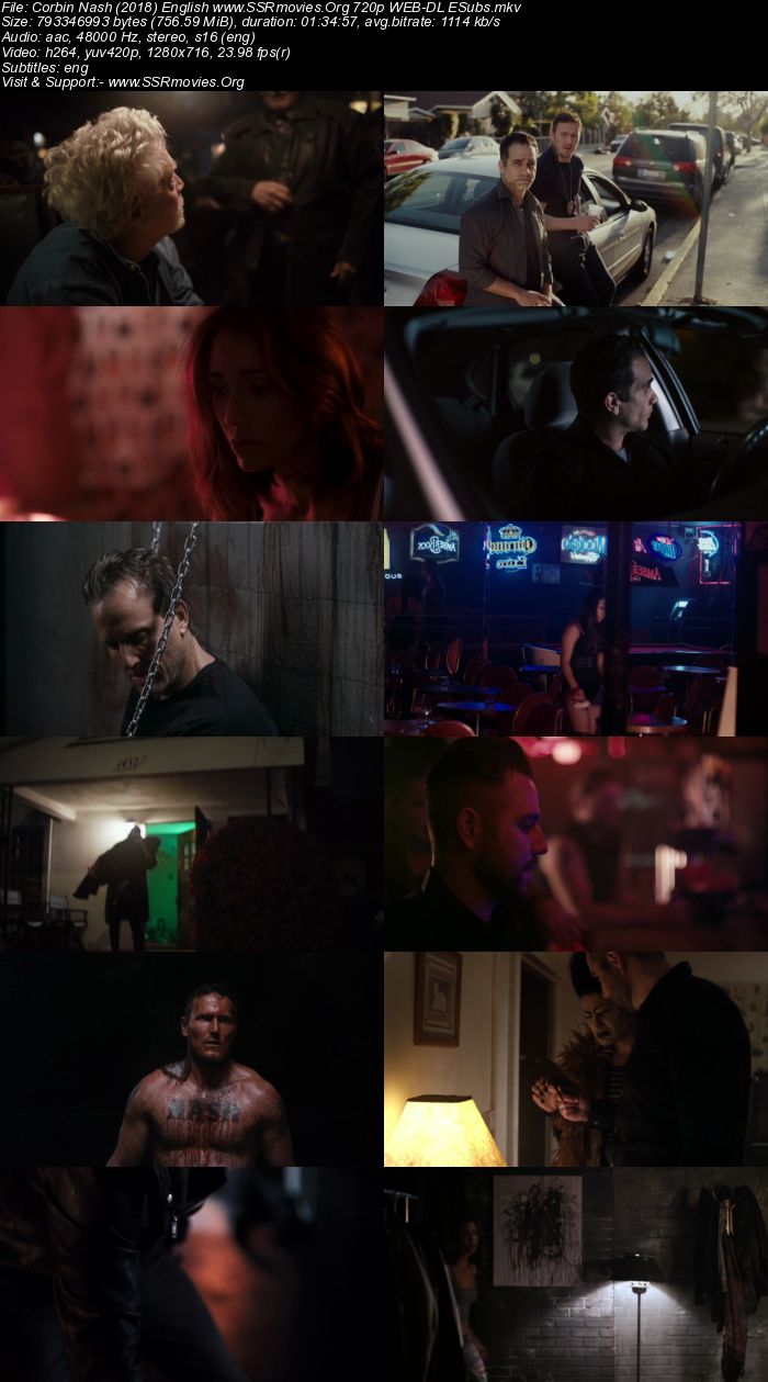 Corbin Nash (2018) English 720p WEB-DL 700MB