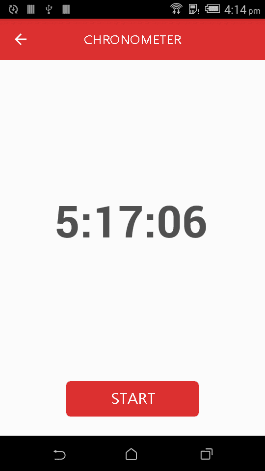 How To Show Timer in Android How To Set Start Time in Chronometer in