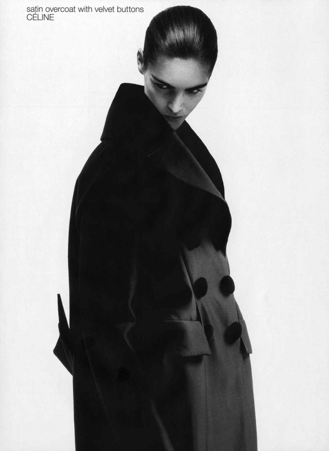 Céline Coat. Photo of The Day | Cool Chic Style Fashion