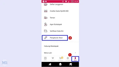 Cara Logout Akun Bukalapak di Hp