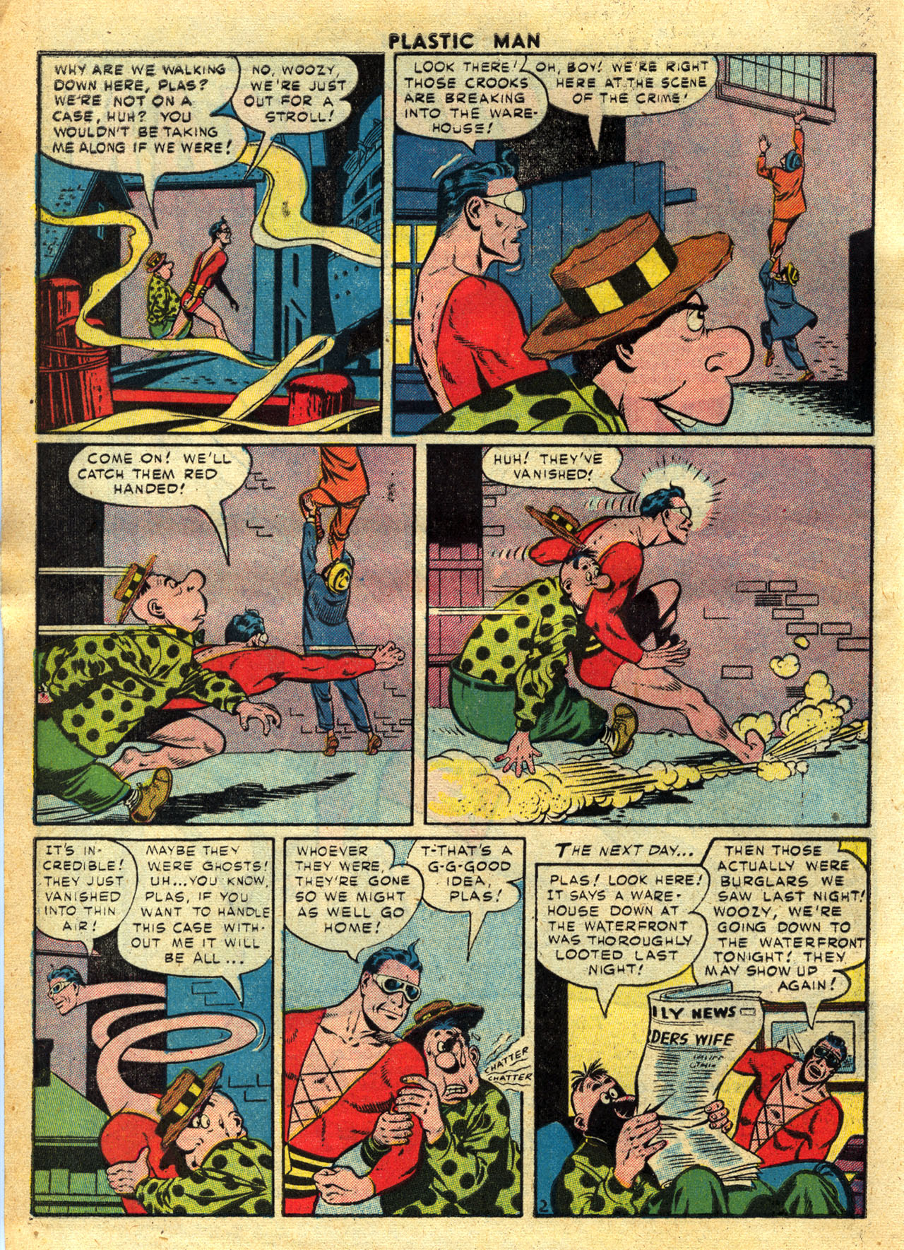 Read online Plastic Man (1943) comic -  Issue #58 - 4