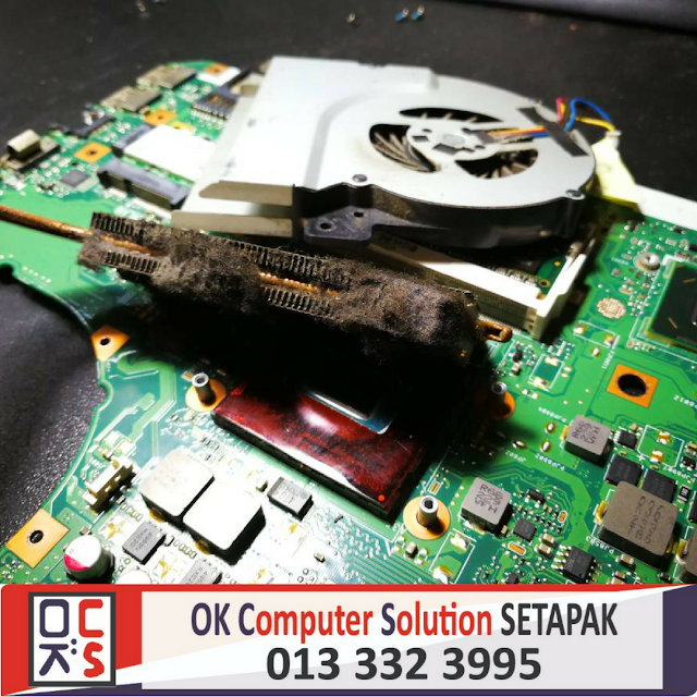 [SOLVED] LAPTOP ASUS A55V OVERHEATING | REPAIR LAPTOP GOMBAK