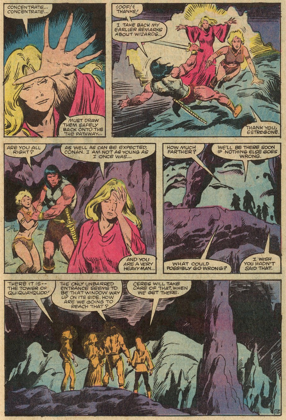 Read online Conan the Barbarian (1970) comic -  Issue #146 - 18