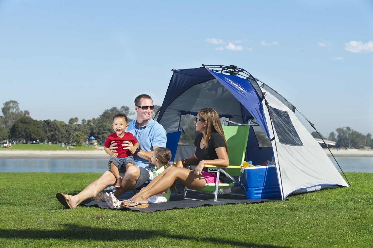 Beach Umbrella Review Beach Umbrella Lightspeed Quick Cabana
