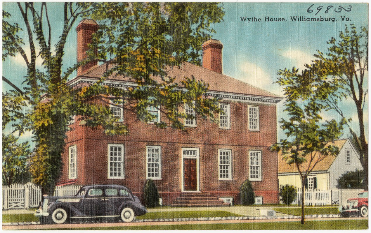 Historic Home Plans Some Colonial Williamsburg Homes