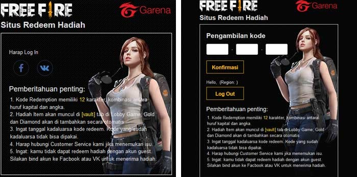 Dpib Web Ff Kumpulan Kode Redeem Free Fire Terbaru 2019