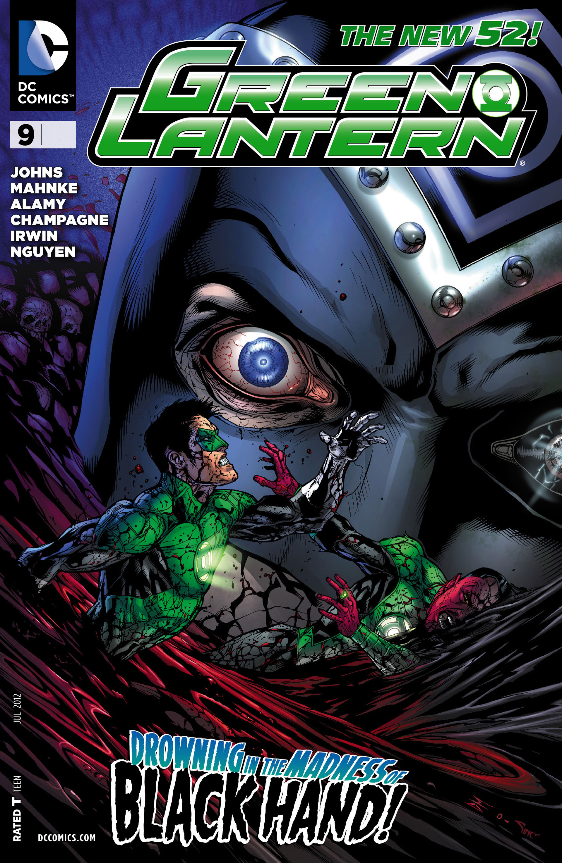 Read online Green Lantern (2011) comic -  Issue #9 - 1