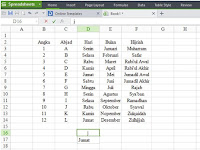 Cara Mengisi Data Otomatis di Excel dan Spreadsheet
