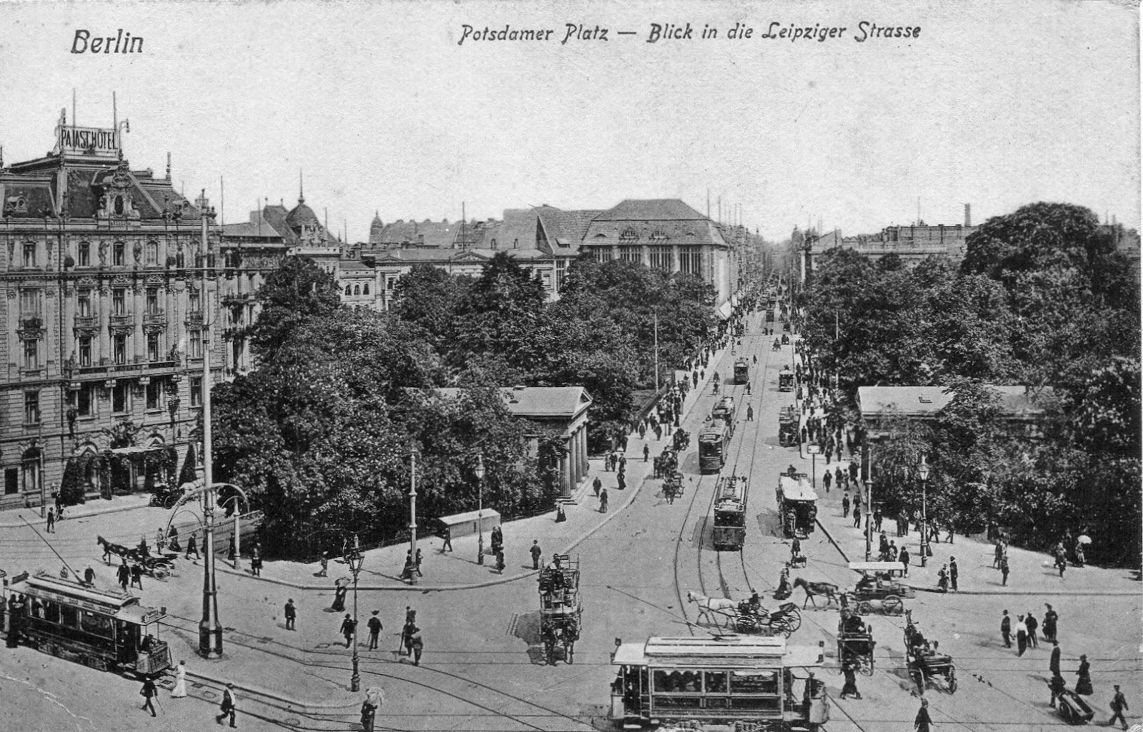 Audstermania Travel Nostalgia Hunting Vintage Postcards, Berlin