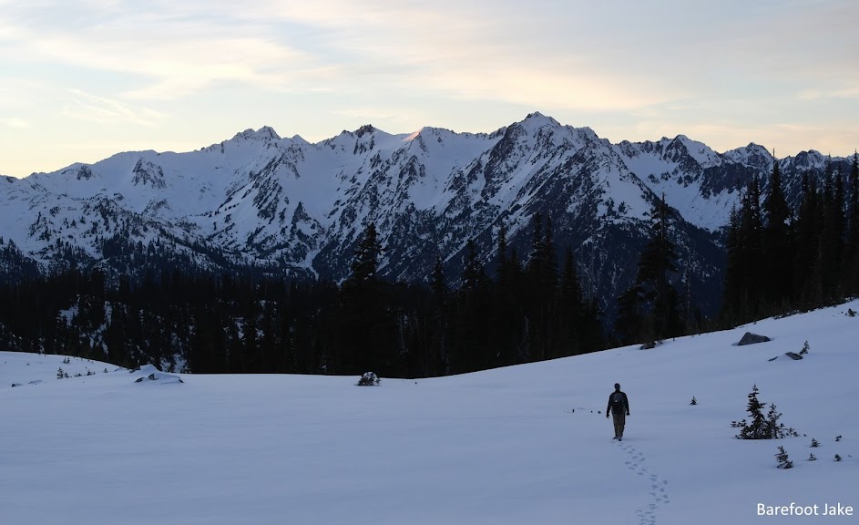 Ruth Peak from Dodger Point Trail Ruth Peak