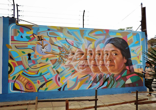 Street Art By El Decertor For Umano Project On The Streets Of Lima, Peru. 1