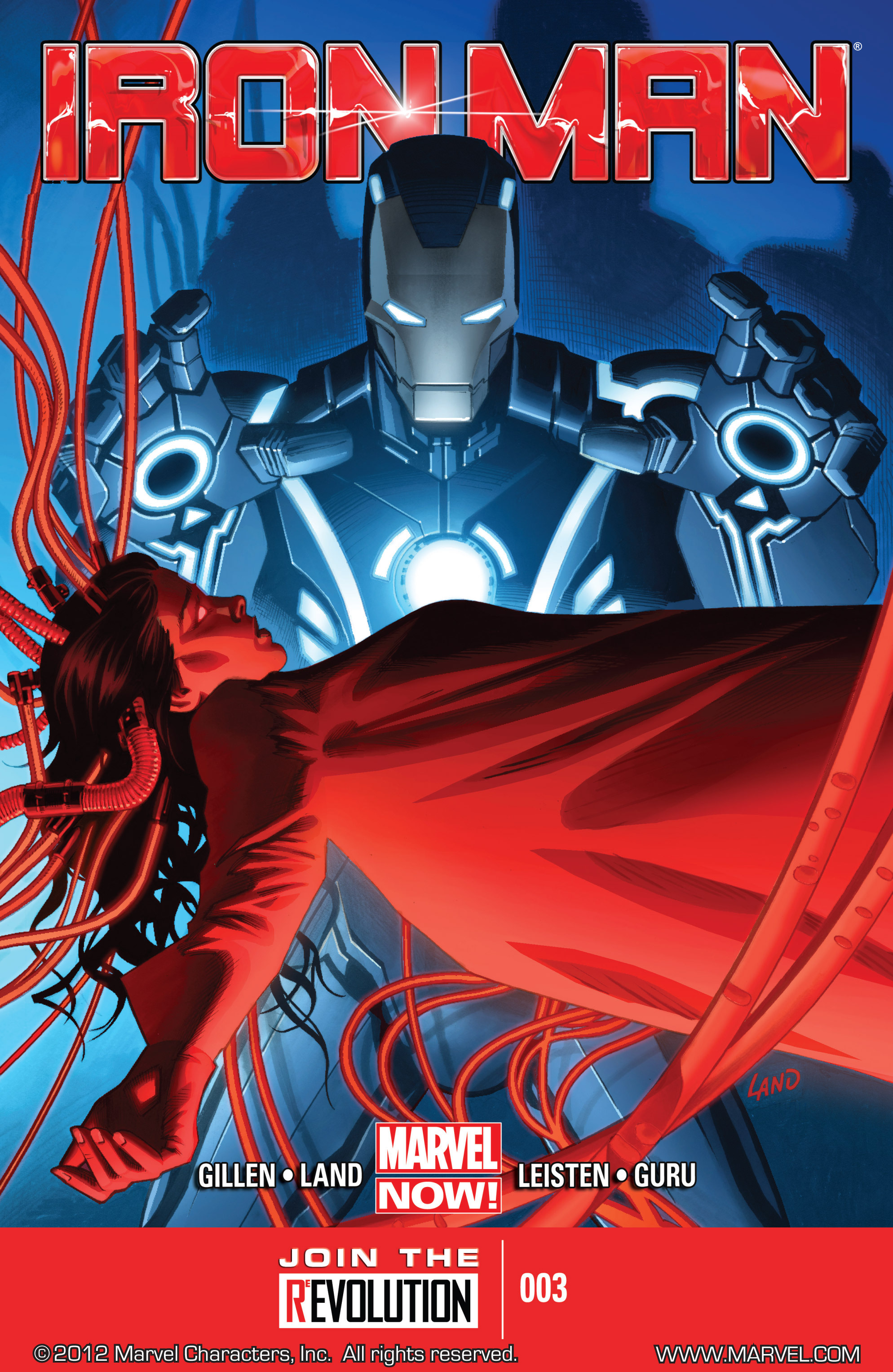 Read online Iron Man (2013) comic -  Issue #3 - 1