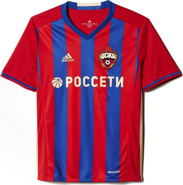 PFC CSKAモスクワ 2016-17 ユニフォーム-ホーム