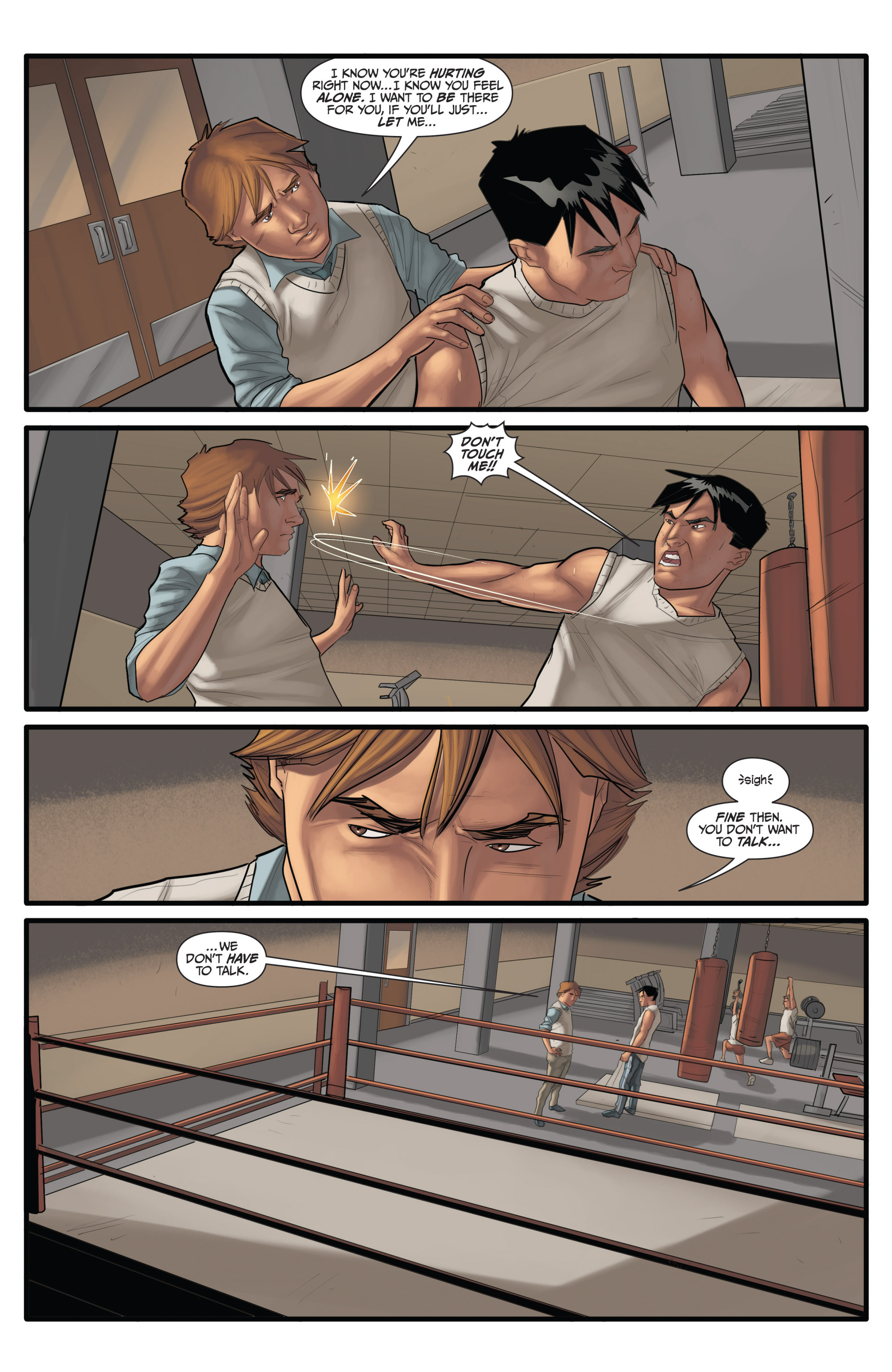 Read online Morning Glories comic -  Issue #33 - 16