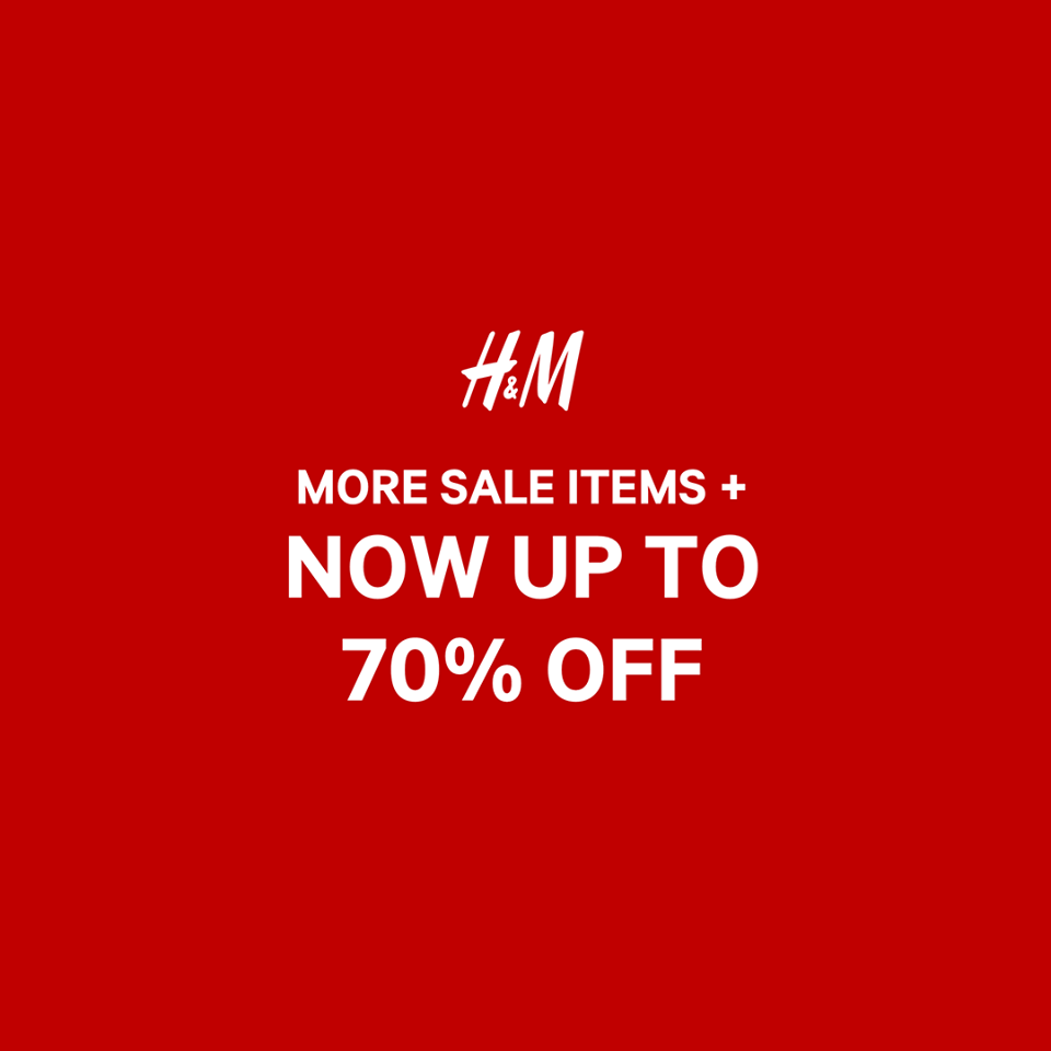 Manila Shopper H&M End of Season SALE JuneJuly 2017