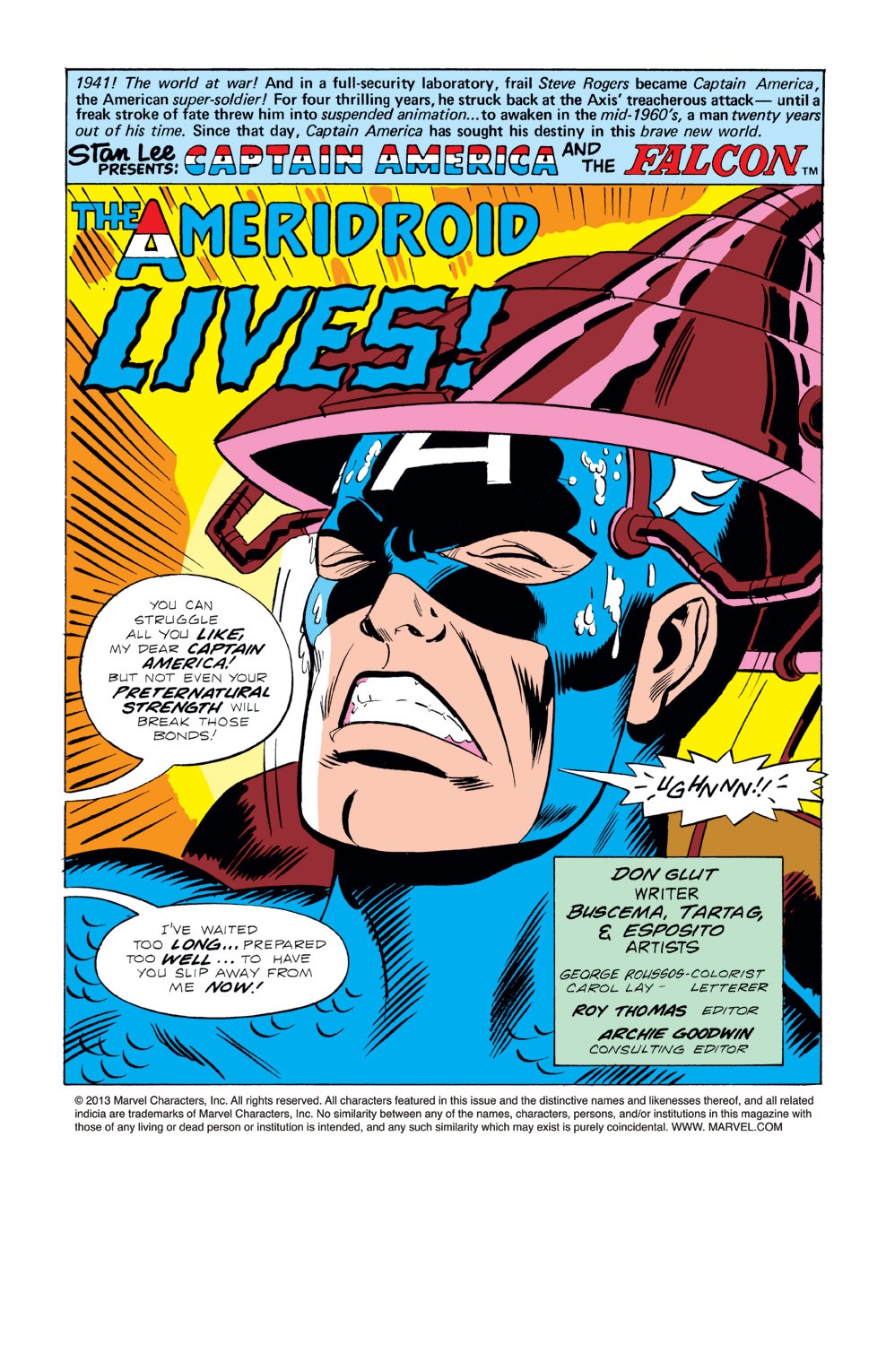Read online Captain America (1968) comic -  Issue #220 - 2