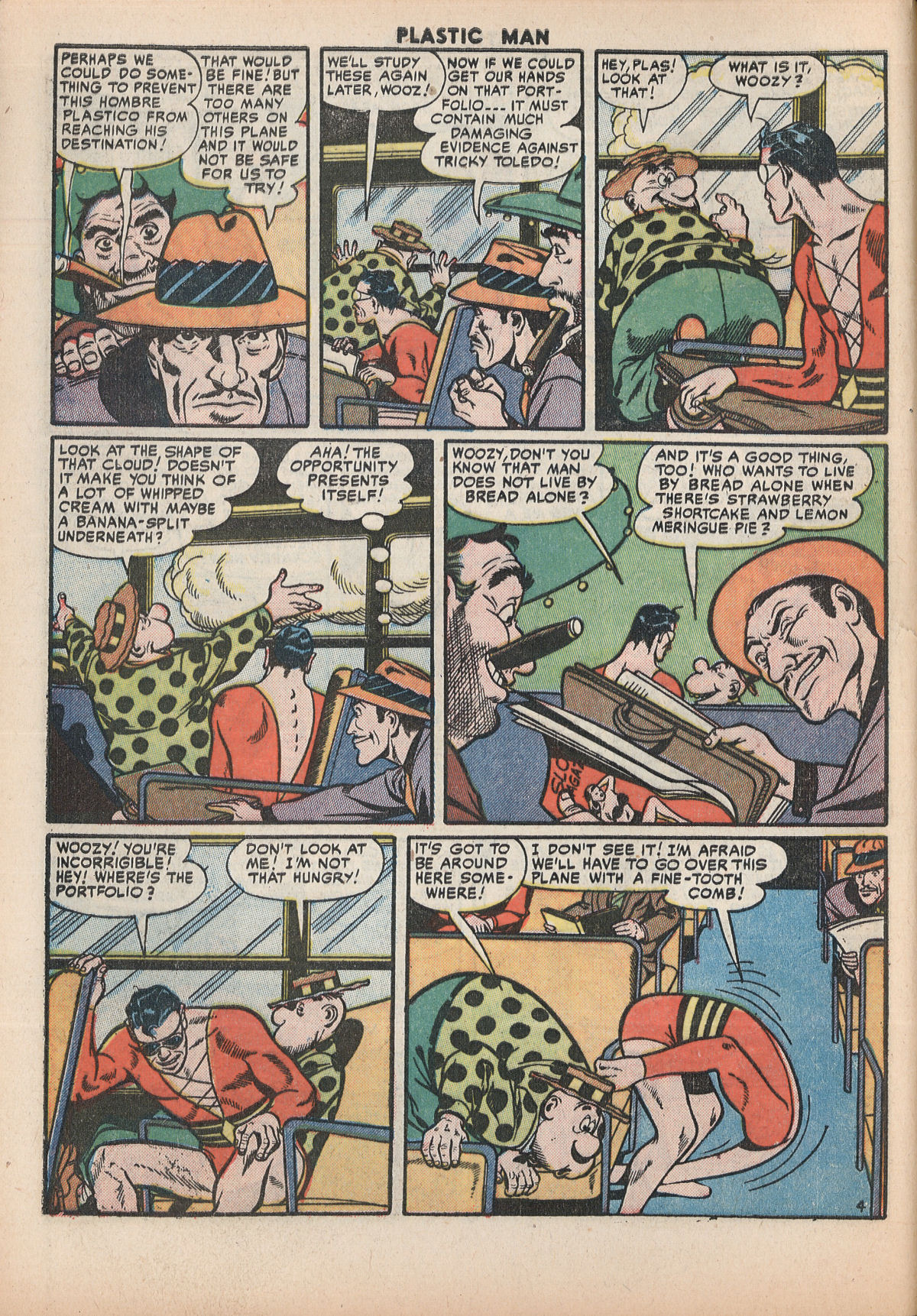 Read online Plastic Man (1943) comic -  Issue #29 - 6