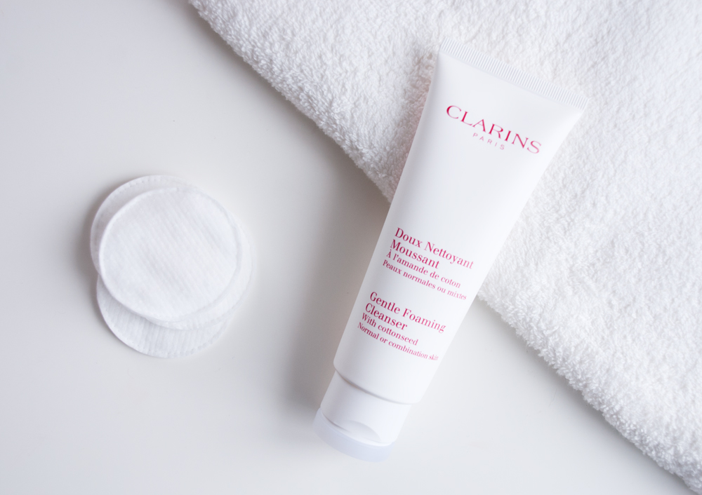 Clarins Gentle Foaming Cleanser with Cottonseed Ann's blog