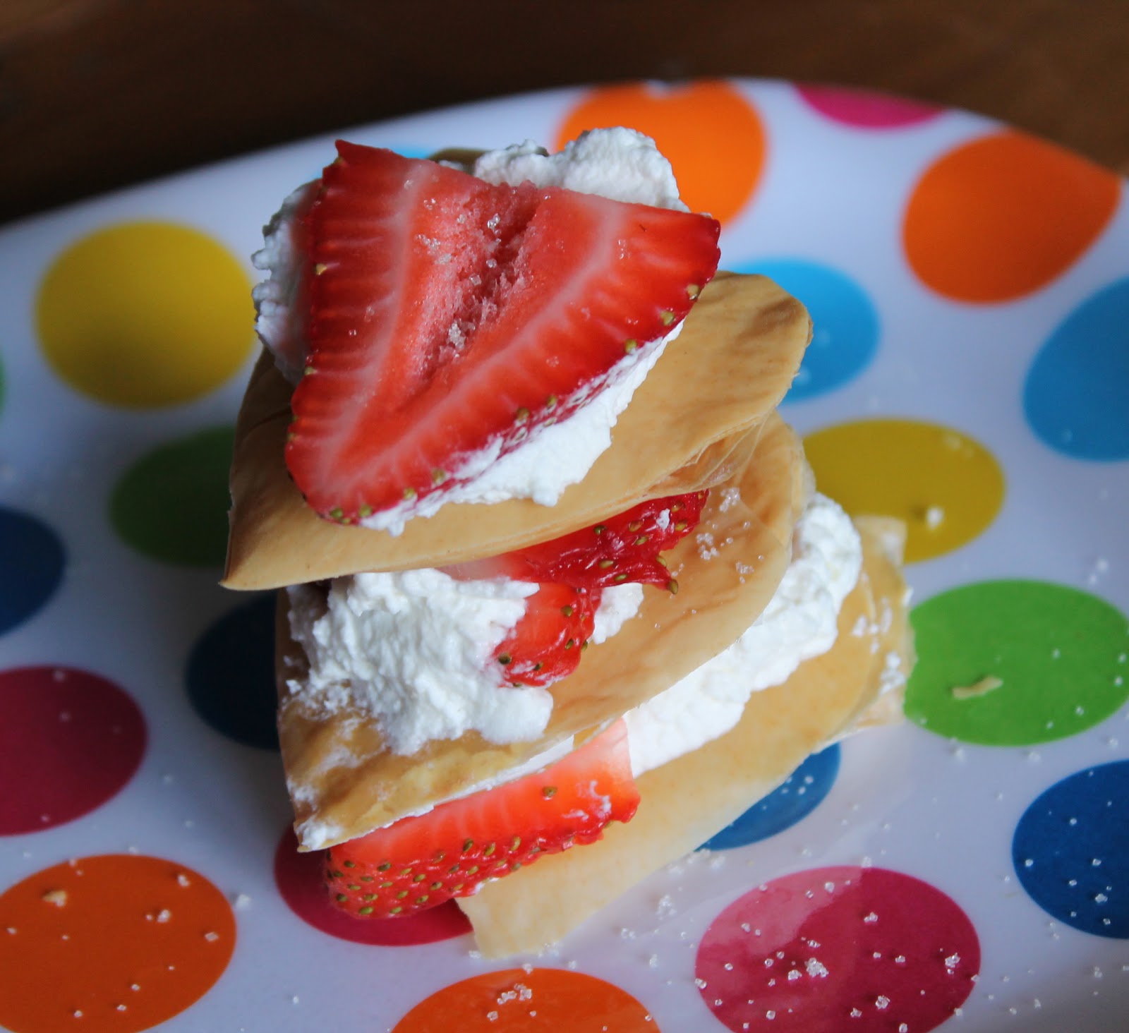 Phyllo Dough Strawberry Shortcake - TfDiaries