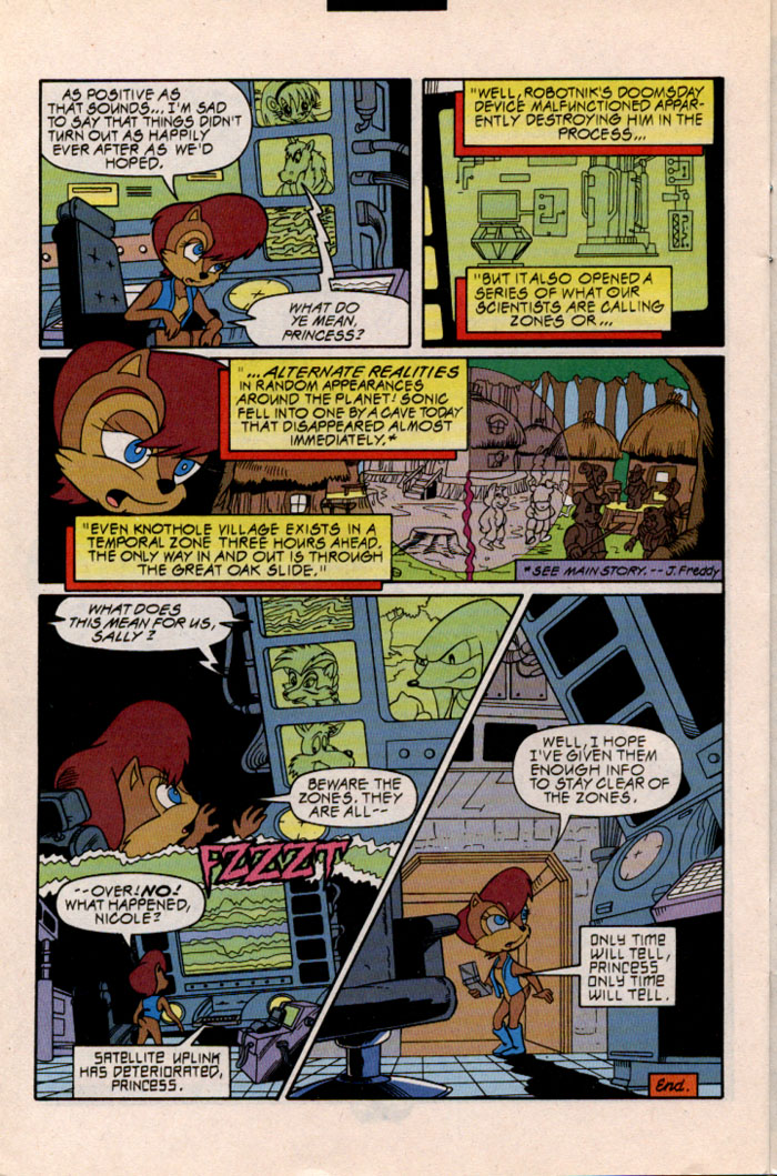 Read online Sonic The Hedgehog comic -  Issue #52 - 27