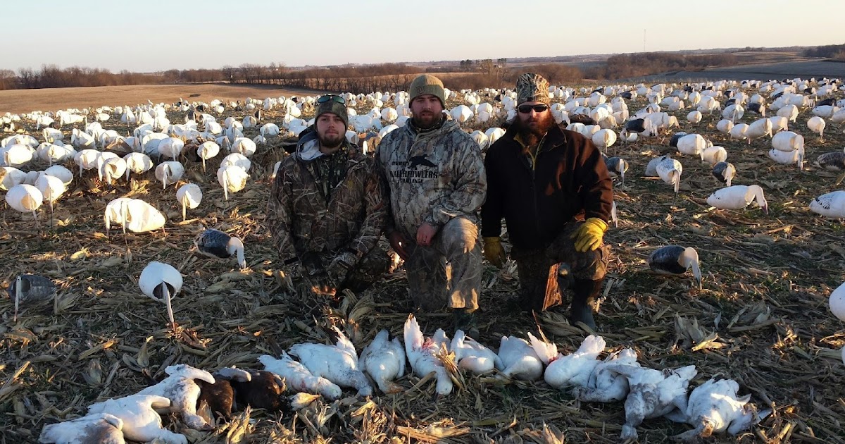 Nebraska Hunting Company Scott Croner Snow Goose Guides Fully