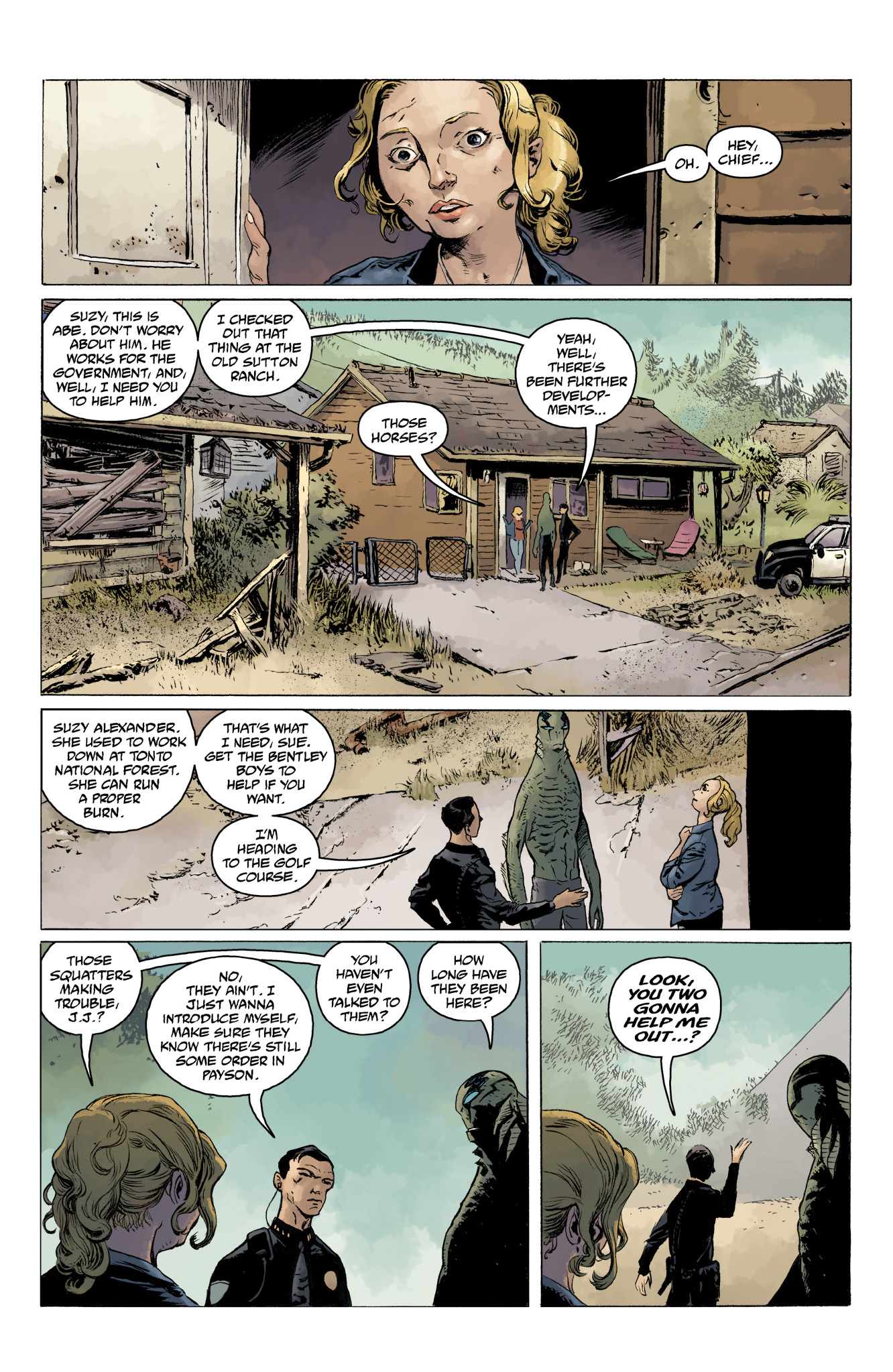 Read online Abe Sapien comic -  Issue #9 - 12