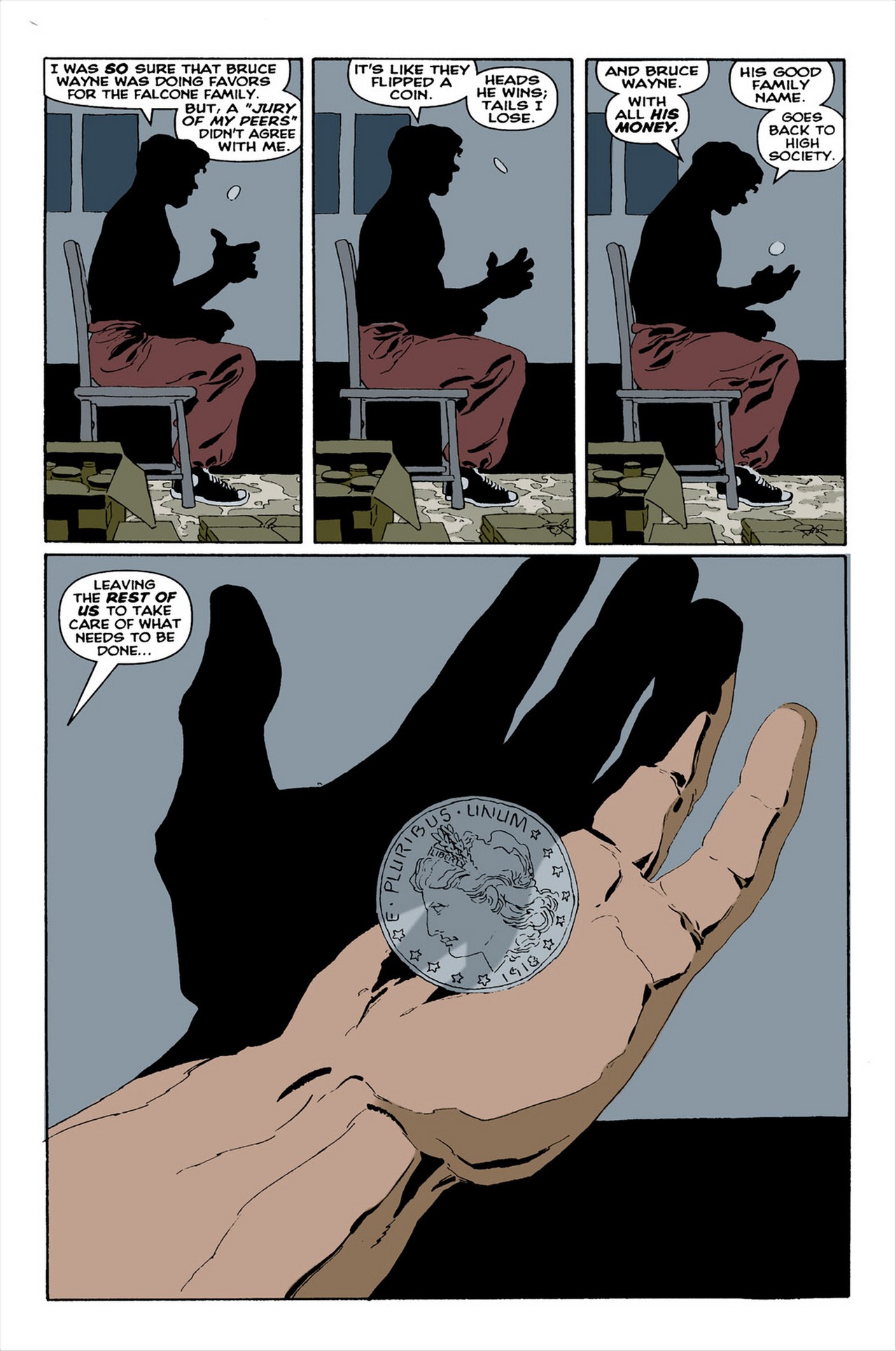 Read online Batman: The Long Halloween comic -  Issue #9 - 17