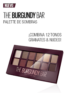 Prueba la paleta de sombras The Burgundy Bar