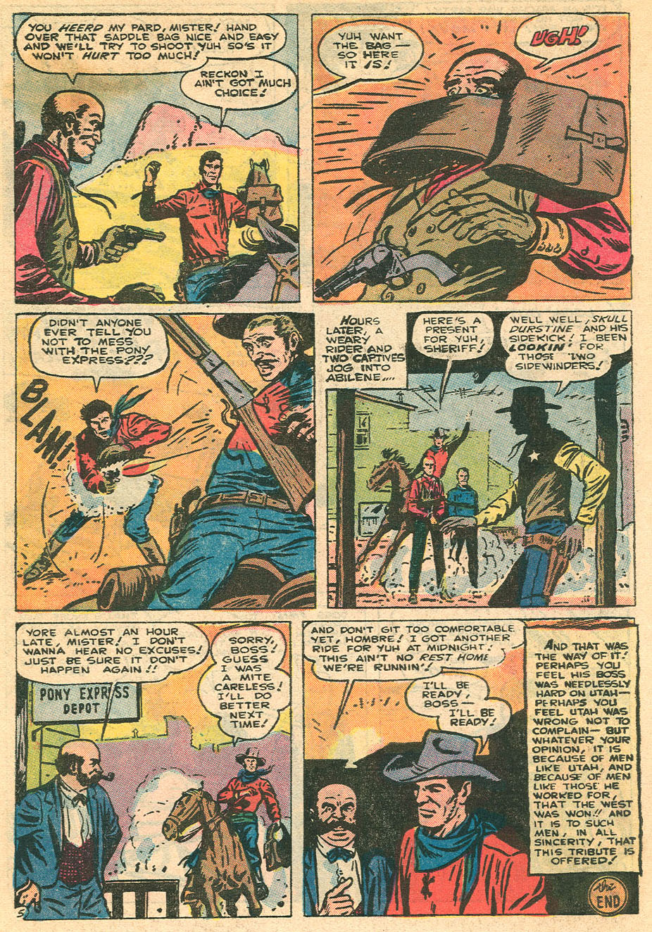 Read online Kid Colt Outlaw comic -  Issue #180 - 33