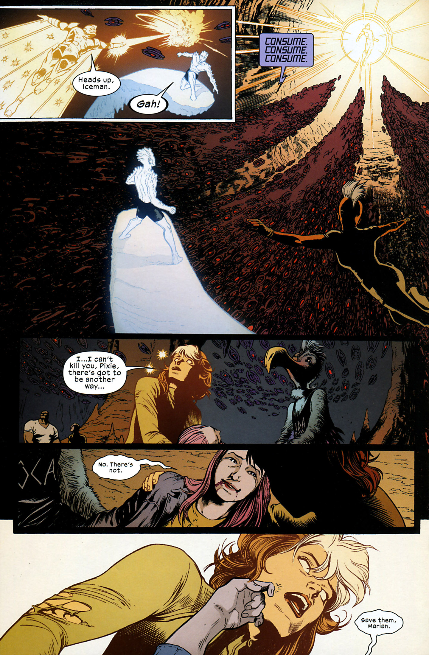 Read online Cataclysm: Ultimate X-Men comic -  Issue #3 - 19
