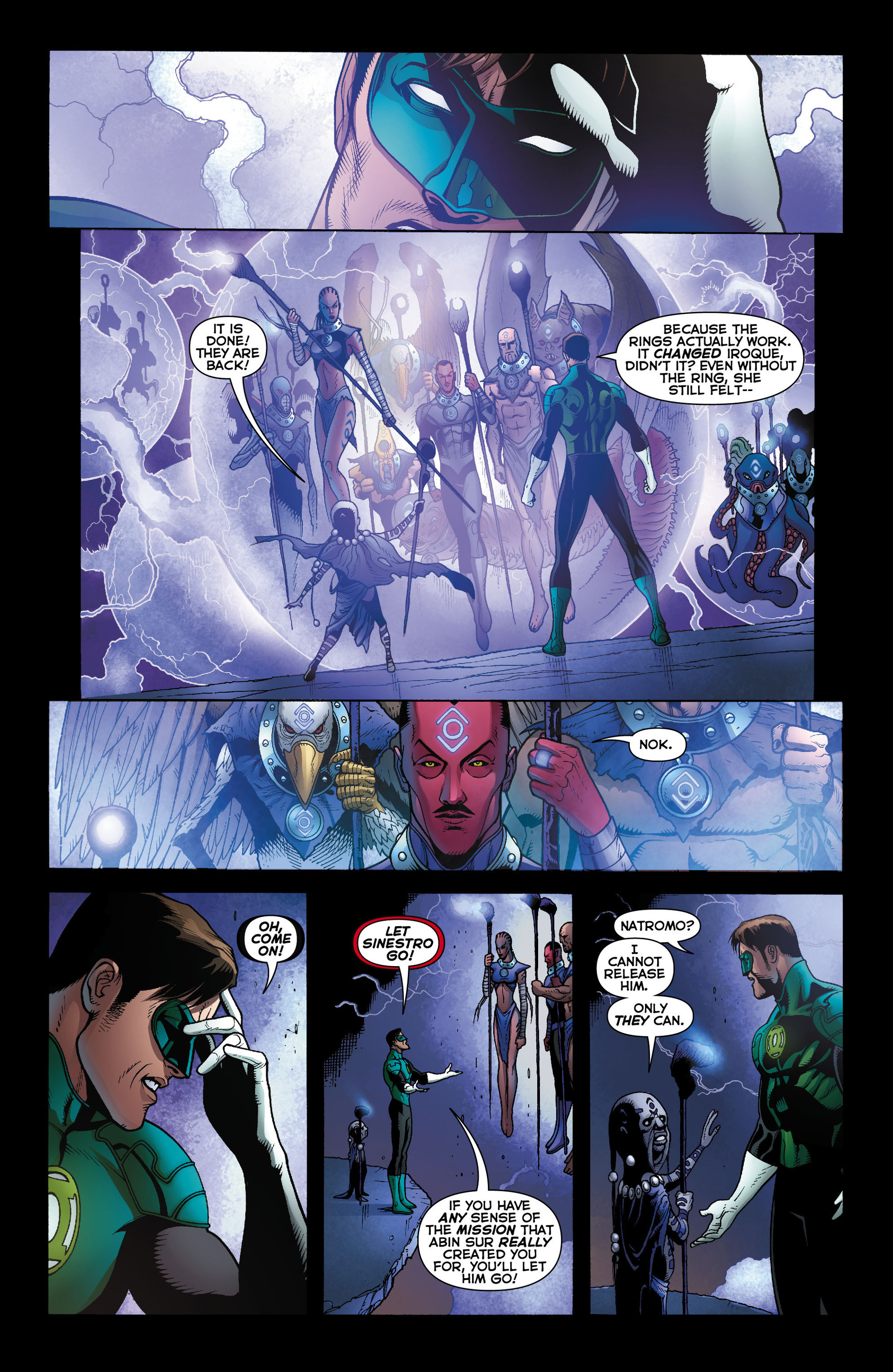 Read online Green Lantern (2011) comic -  Issue #10 - 18