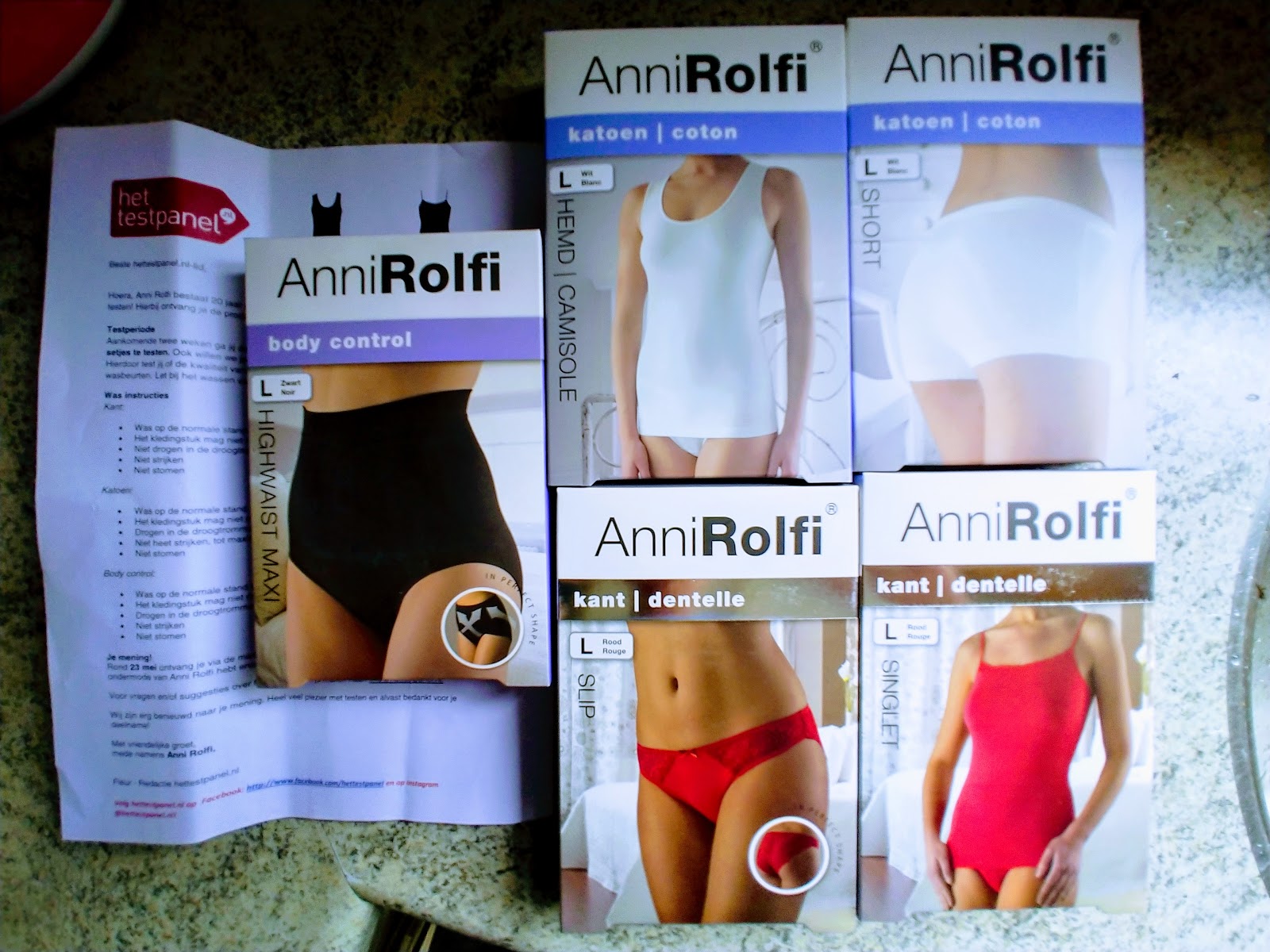 Mijn ondergoed week: Anni Rolfi uittesten