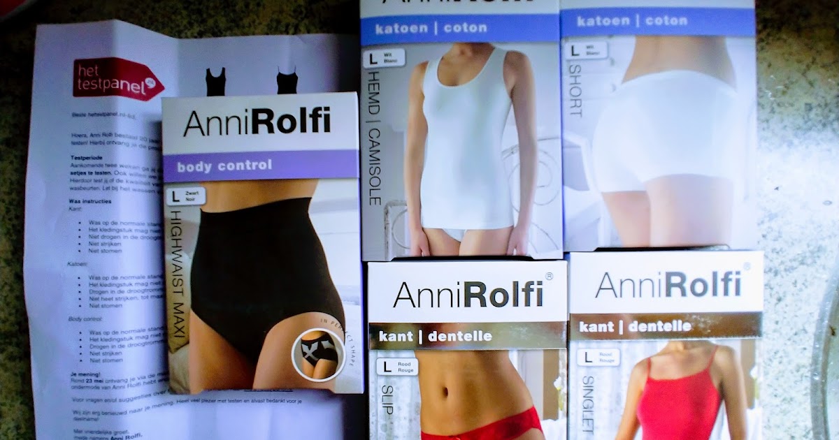 Mijn ondergoed week: Anni Rolfi uittesten