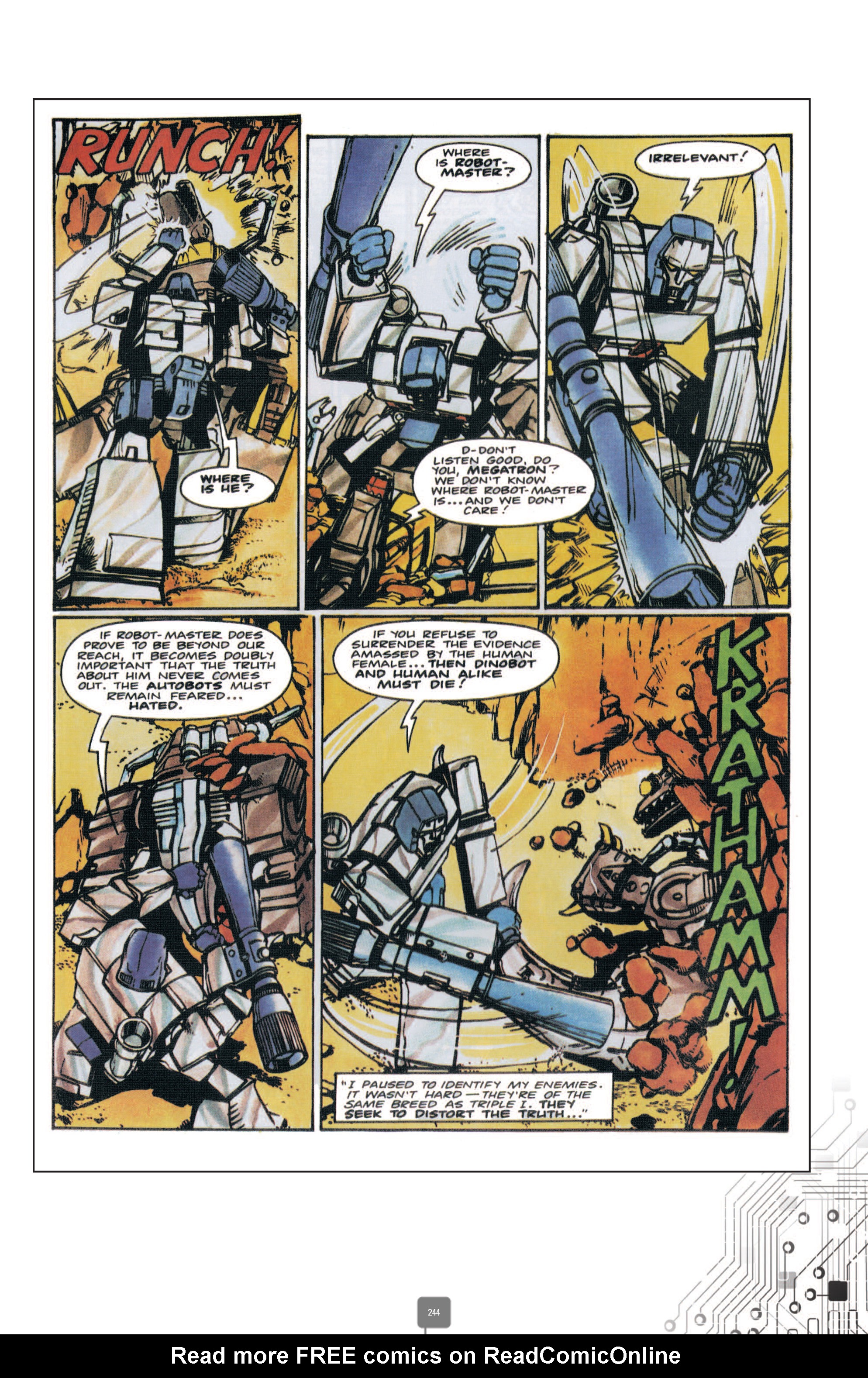 Read online The Transformers Classics UK comic -  Issue # TPB 2 - 245